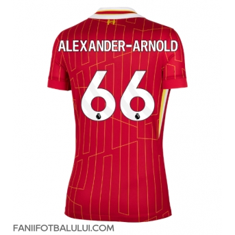 Liverpool Alexander-Arnold #66 Tricou Fotbal Replică 2024-25 Femei Acasa